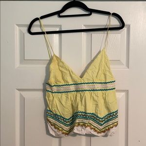 Tibi embellished cami top